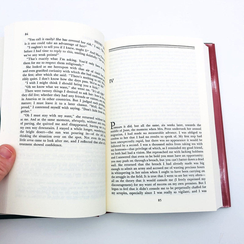 Daisy Miller Hardcover Henry James 1996 Aspen Papers Heroine Spunk Book Club 9