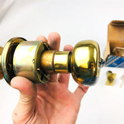 Yale Entry Door Knob Lockset LF5237 Litchfield 380AN US03 Bright Brass KA2 Damag 8