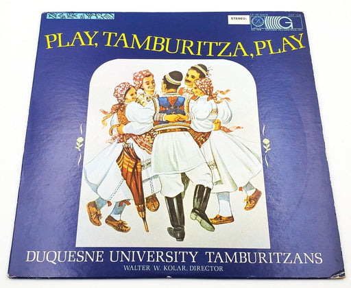 Duquesne University Tamburitzans Play, Tamburitza, Play 33 RPM LP Record Gateway 1
