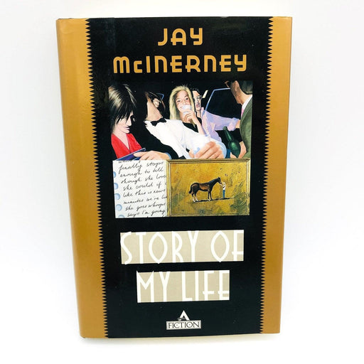 Story Of My Life Hardcover Jay McInerney 1988 Growing Up 1980s New York City 1 1