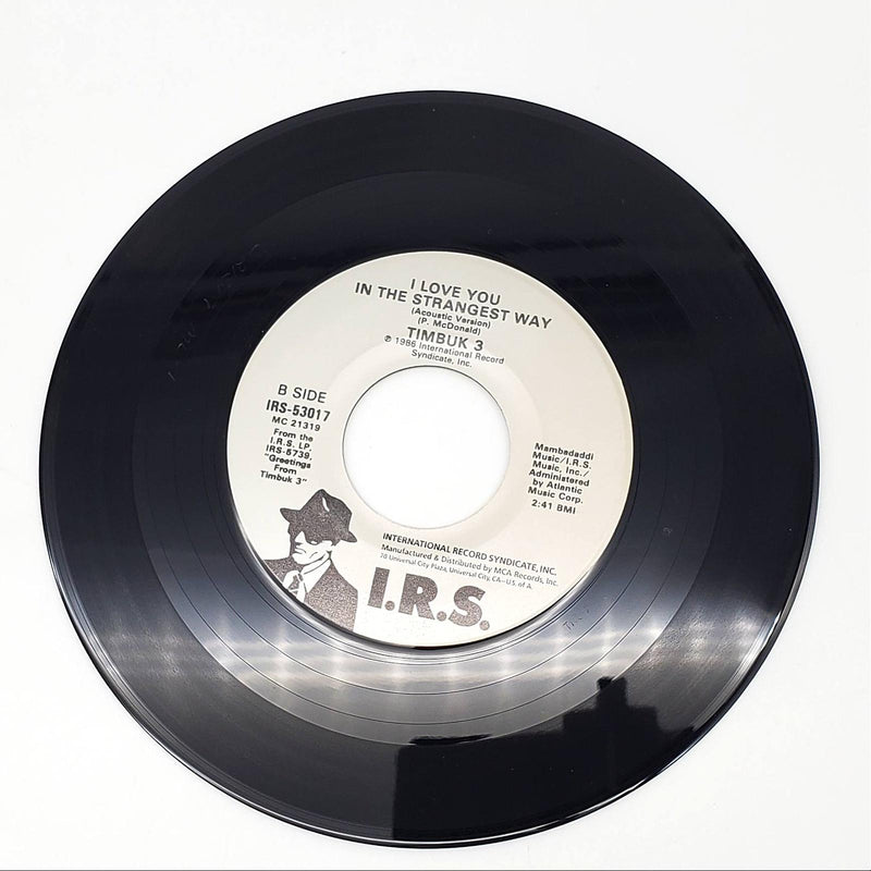 Timbuk 3 Life Is Hard Single Record I.R.S. Records 1987 IRS-53017 4