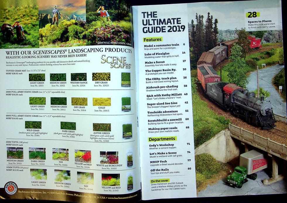 Model Railroader Magazine June 2019 No Tons Of Tips For Ultra Realism