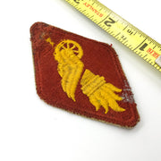 US Army Patch Transportation School Torch Wing Wheel Red Brick Shoulder Sleeve 5