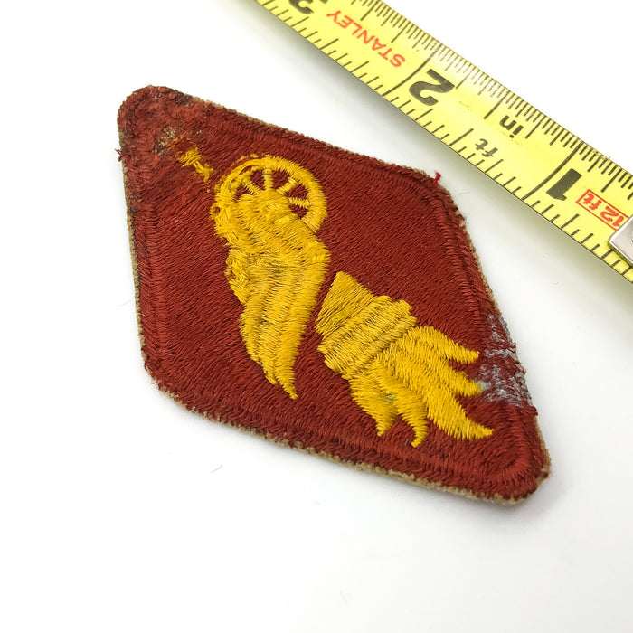 US Army Patch Transportation School Torch Wing Wheel Red Brick Shoulder Sleeve 5