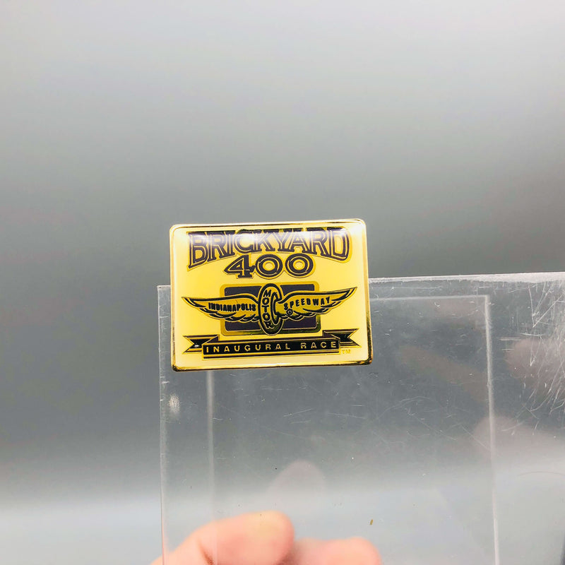 Brickyard Pin Brickyard 400 Lapel Pin Indianapolis Motor Speedway Inaugural Race Ind ...