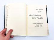 Albert Schweitzer's Gift Of Friendship Hardcover Erica Anderson 1964 Intimate 7