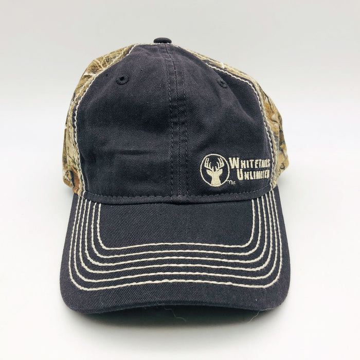 Whitetails Unlimited Baseball Cap Hat Strap Back Adjustable Camouflage Hunting