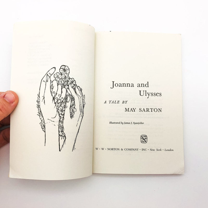 Joanna And Ulysses Paperback May Sarton 1963 Death Life Animal Healing Greece 6