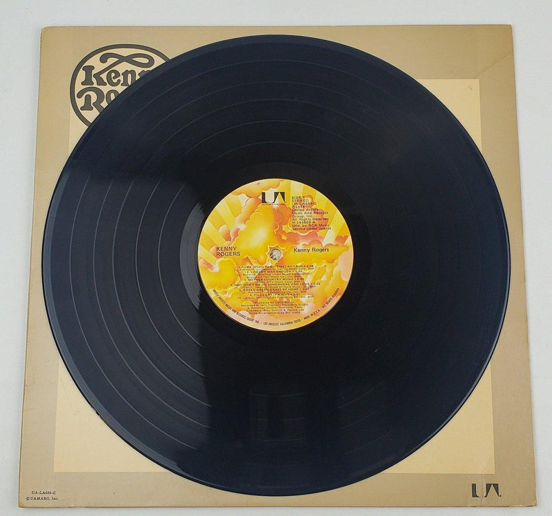 Kenny Rogers Self Titled Record 33 RPM LP UA-LA689-G United Artists 1976 4