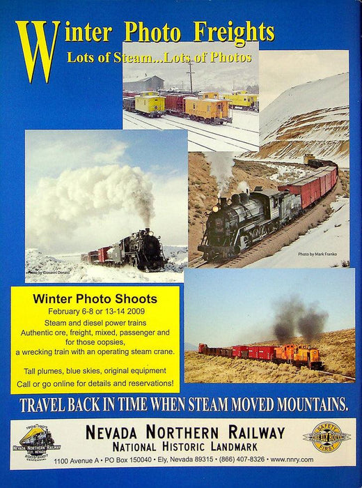 Railfan & Railroad Magazine February 2009 Vol 28 No 2 Urban Railfanning