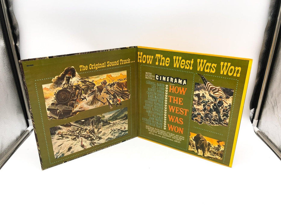 How the West Was Won Original Soundtrack Record 33 RPM LP 1E5ST MGM 1963 GATEFOL 3