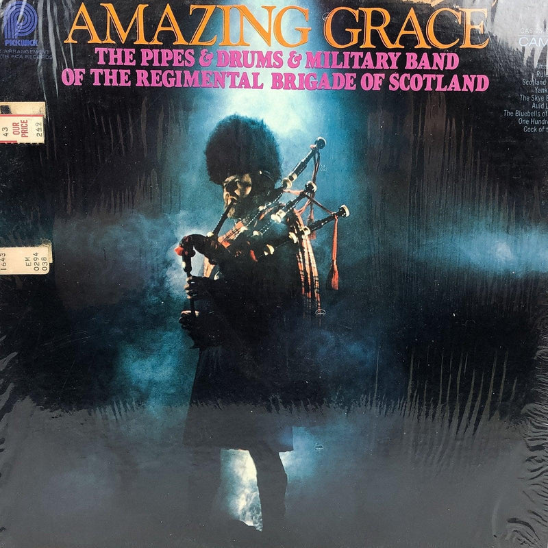 Regimental Brigade of Scotland Amazing Grace Record 33 RPM LP CAS 2579 Camden 1