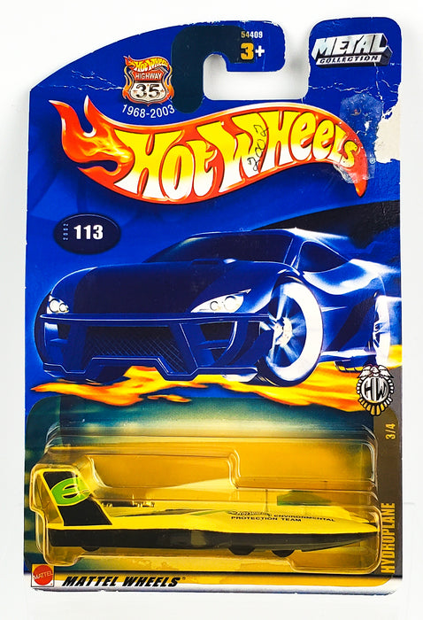 Hot Wheels 2002 Hydroplane Fed Fleet 3/4 113