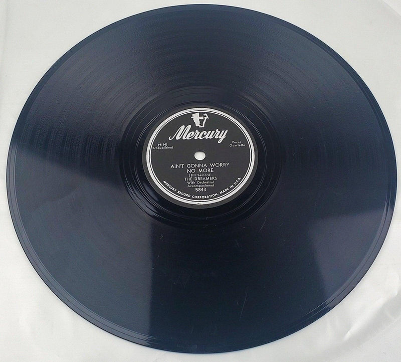 The Dreamers I'm Gonna Hate Myself In The Morning 78 Single Record Mercury 1952 2