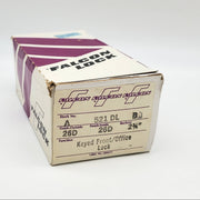 Falcon Door Knob Entry Lock Satin Chrome 26D Keyed Beverly 521DL NOS 8