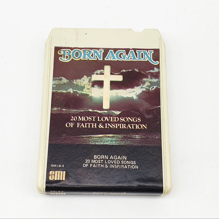 Born Again 20 Songs of Faith & Inspiration 8-Track Tape Anita Bryant, Burl Ives