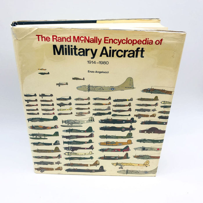 Encyclopedia Of Military Aircraft 1914-1980 Hardcover Enzo Angelucci 1983 1