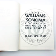 The Williams Sonoma Cookbook Hardcover Chuck Williams 1986 Cookery Utensils 7