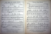 Vintage Sheet Music Pennies From Heaven Bing Crosby 1936 Burke Johnston Piano 3