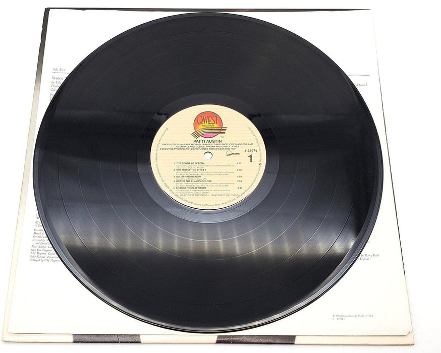 Patti Austin Patti Austin 33 RPM LP Record Qwest Records 1984 1-23974 6