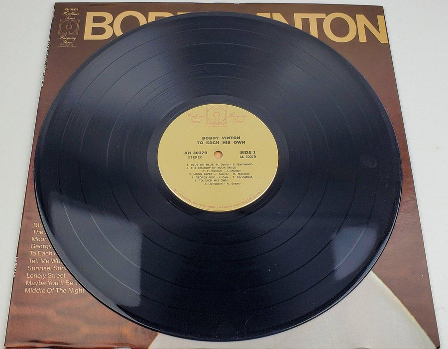 Bobby Vinton To Each His Own 33 RPM LP Record Harmony Records 1971 4