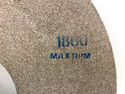 Grinding Wheel 14" Aluminum Oxide 5" Arbor Cylindrical .625" Norton 53A80-18VJN 6