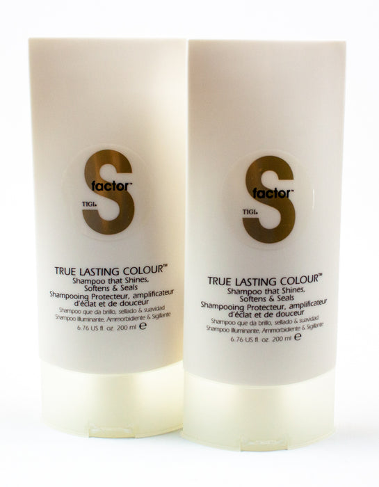 Tigi: S Factor True Lasting Colour Shampoo - 6.75 Ounce, Lot of 2 | NEW