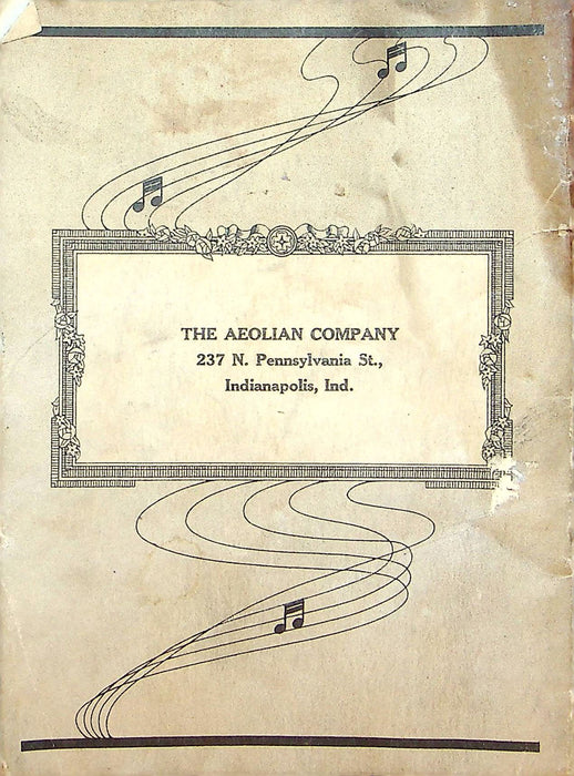 Columbia Records Supplement December 1915 The Aeolian Co Record Names Releases