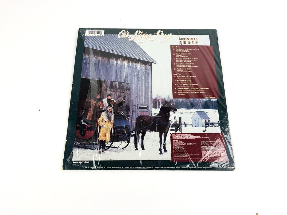 Oak Ridge Boys Christmas Again Record LP MCA-5799 1986 "The King is Born" 3