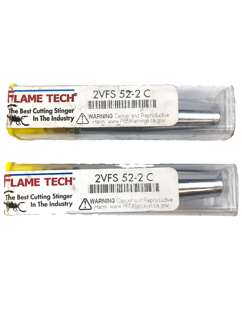 Flame Tech 2VFS 52-2 C Scorpion Torch Cutting Tip MAPP/Proplyene Heavy Duty 2PK 1