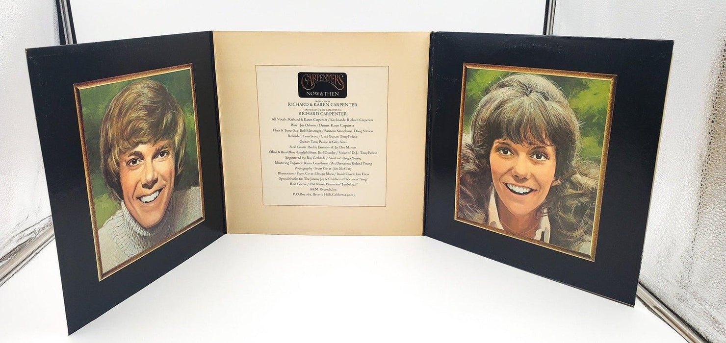 Carpenters Now & Then 33 RPM LP Record A&M 1973 Tri Fold 5