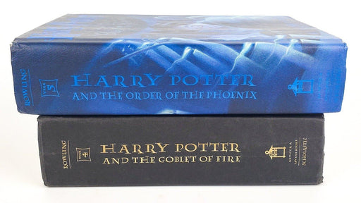 Harry Potter and The Goblet of Fire & Order of the Phoenix 1st HC 1