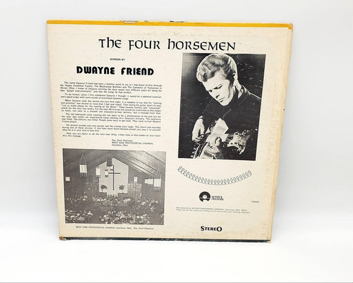 Dwayne Friend The Four Horsemen LP Record Artist's Records 1972 720439 2