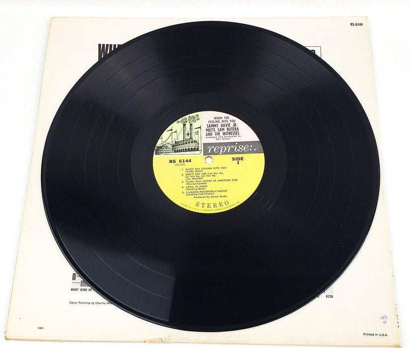 Sammy Davis Jr. When The Feeling Hits You! Record LP Reprise 1965 Gatefold 4