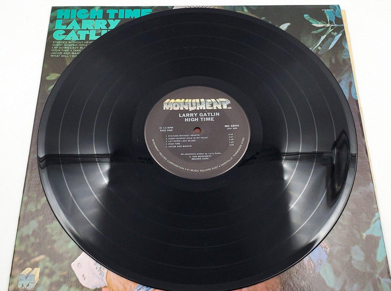 Larry Gatlin High Time 33 RPM LP Record Monument 1976 5
