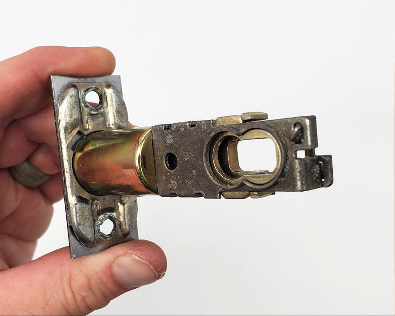 Schlage Passage Door Knob Satin Chrome 626 Orb F10N 2-3/8 to 2-3/4in BS NOS