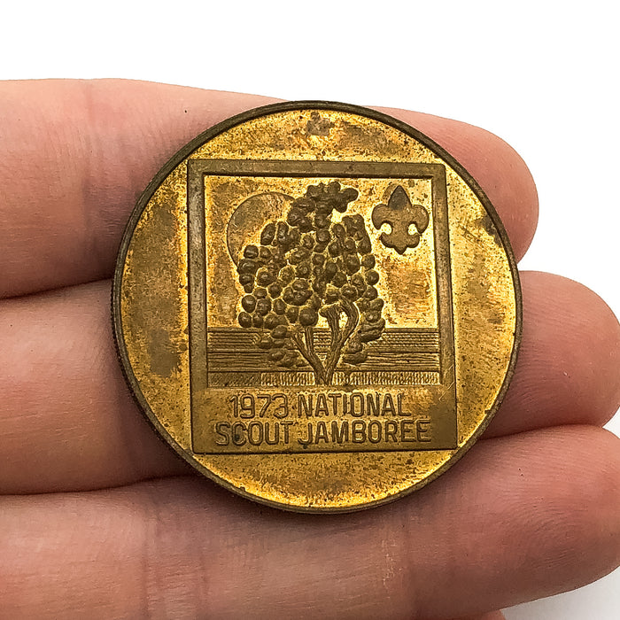 Boy Scouts of America Jamboree Coin National 1973 Moraine PA Copper 2