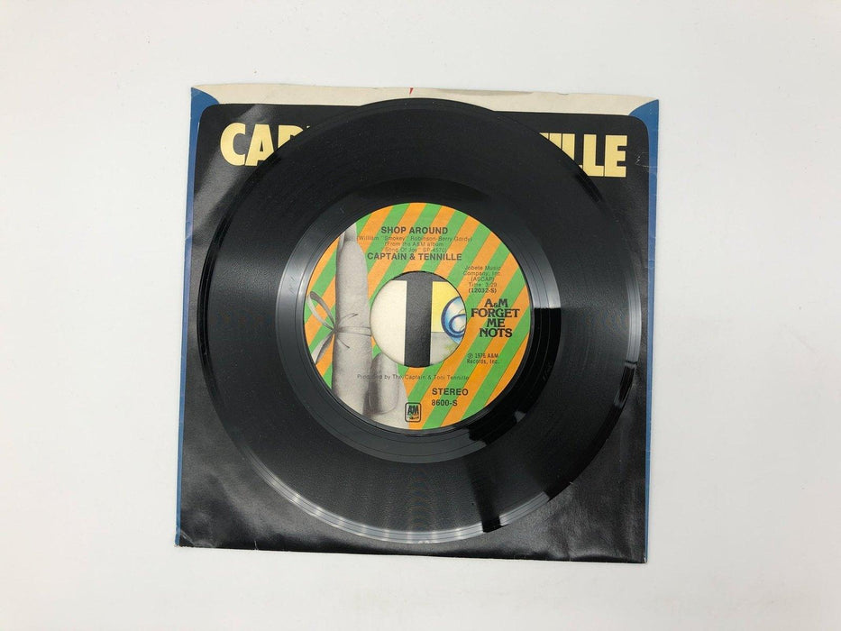 Captain & Tennille Lonely Night Angel Face Record 45 Single 8600-S A&M 1976 3
