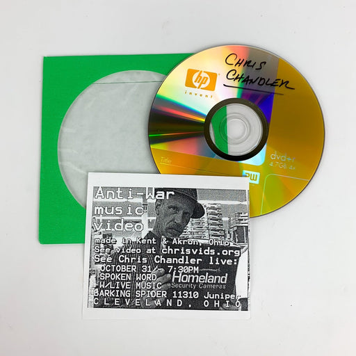 Chris Chandler Anti-War Music Video CD - Kent & Akron Ohio 1