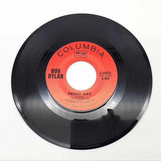 Bob Dylan Lay Lady Lay Single Record Columbia 1969 4-44926 2