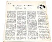 José Melis The Exciting José Melis 33 RPM LP Record Harmony 1958 HL 7150 2