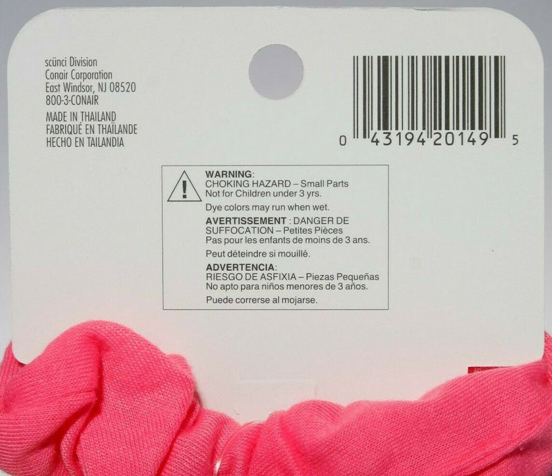 (18 Count) Scunci Effortless Beauty Hair Scrunchies Soft Knit Woven Twisters