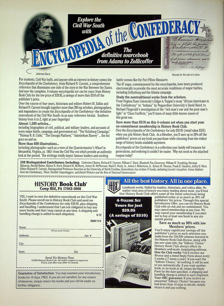 Civil War Times Magazine December 1996 Vol 35 No 6 New York's Fighting Scotsmen 3