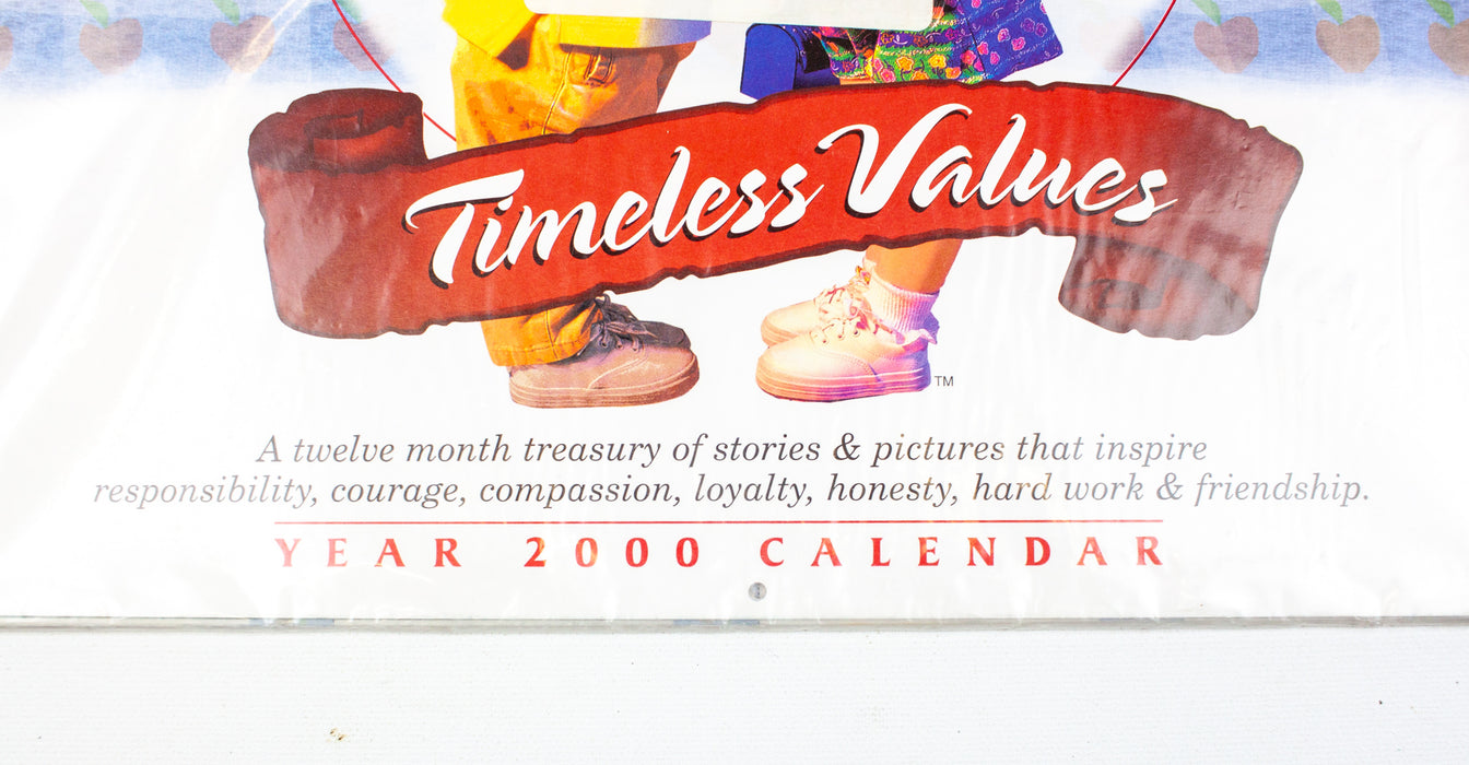 2000 Campbell's Tomato Soup Kids Wall Calendar "Timeless Values" - 12"x11" | NEW