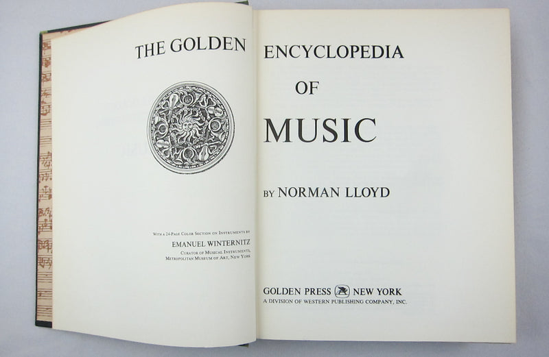 The Golden Encyclopedia of Music (Hardcover) Normand Loyd - 1968 | USED