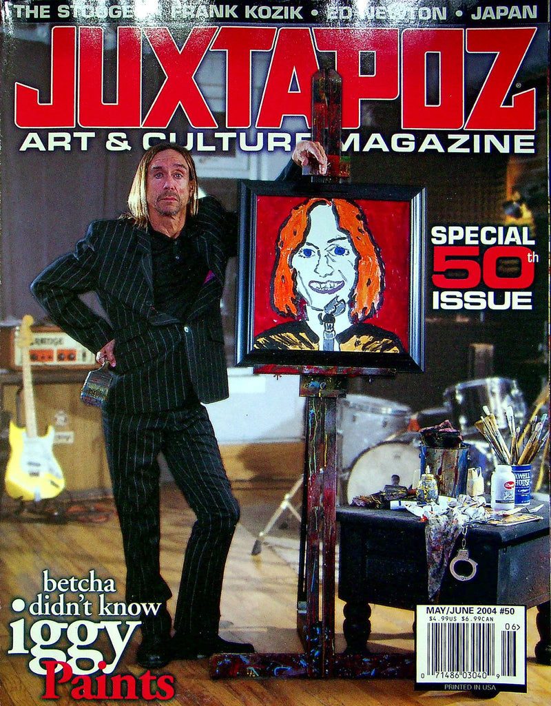 Juxtapoz Magazine May-June 2004 Velvet Hammer Burlesque Valentina Violette Iggy