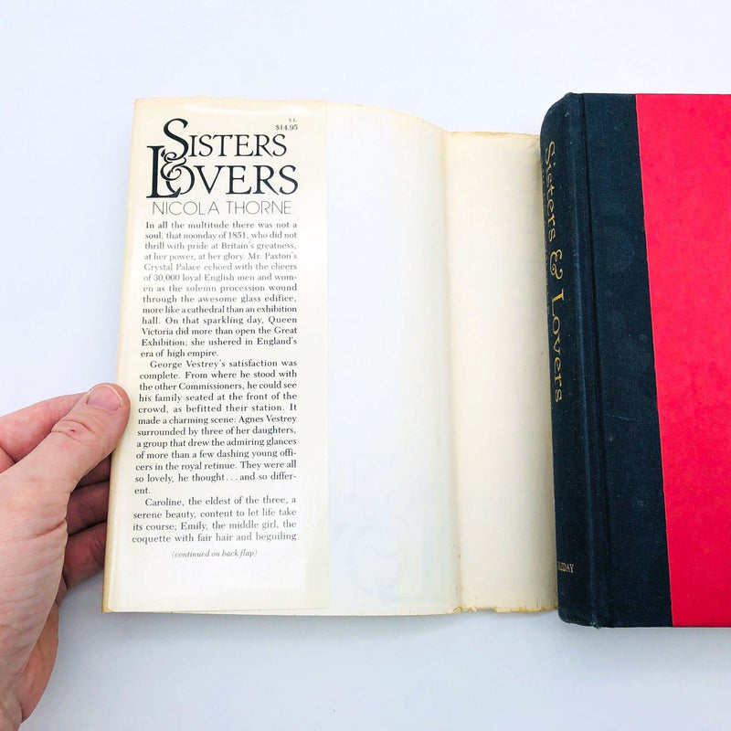 Nicola Thorne Book Sisters & Lovers Hardcover 1981 1st Edit English Aristocrat 6