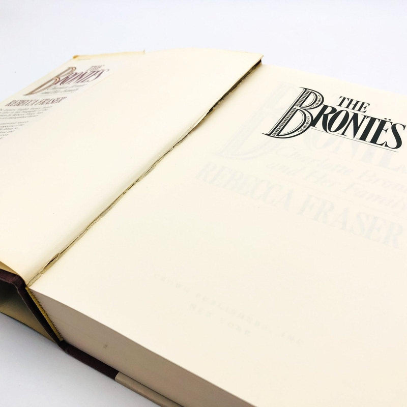 The Brontes Charlotte Bronte Family Hardcover Rebecca Fraser 1988 8