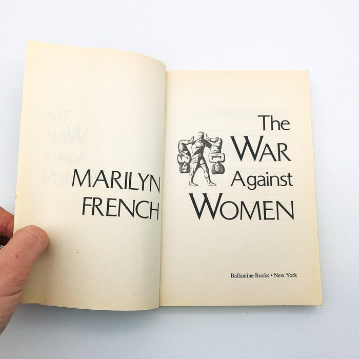 The War Against Women Paperback Marilyn French 1992 State World Women Matter 7