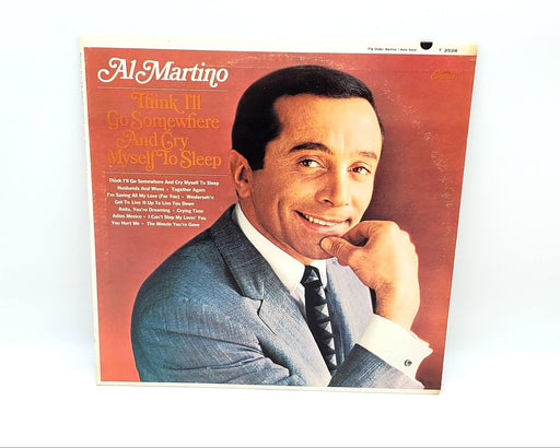 Al Martino Think I'll Go Somewhere And Cry Myself To Sleep LP Record 1966 1